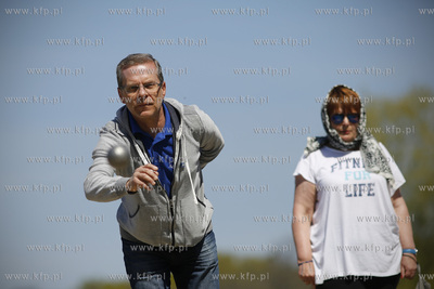 Park Reagana.  Zawody boule z cyklu Grand Prix Norcospectra.
08.05.2016
fot....