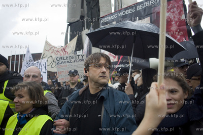 Gdańsk. Plac Solidarności. Czarny Protest,  czyli...