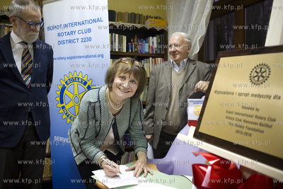 Klub Rotary International przekazał sprzęt medyczny...