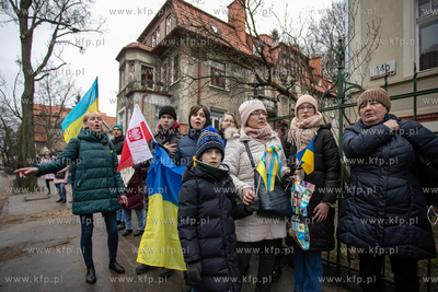Stand With Ukraine. Pikieta przy Konsulacie Generalnym...