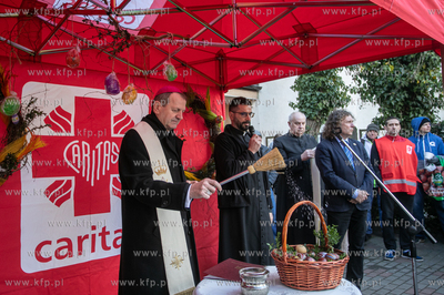 Siedziba Caritas w Sopocie. Wielkanocne śniadanie...