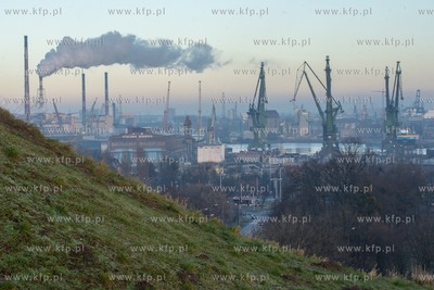 Panorama Gdańska z Góry Gradowej. 30.12.2020 / fot....