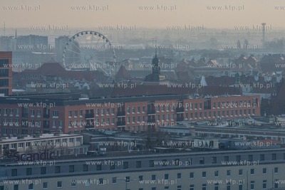 Panorama Gdańska z Góry Gradowej. 30.12.2020 / fot....