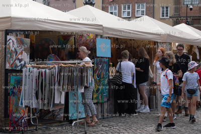 Gdańsk, Zielony Most.  763. Jarmark św. Dominika....