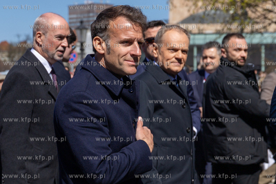 Wizyta Prezydenta Republiki Francuskiej Emmanuela Macrona...