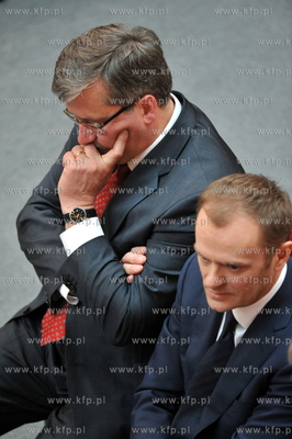 Obchody 40-lecia Uniwersytetu Gdanskiego. n/z premier...