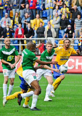Gdynia. Mecz Arka Gdynia - Warta Poznan (0-0). 23.07.2011...