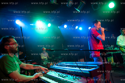 Gdansk. Klub studencki Kwadratowa. Koncert Marcina...