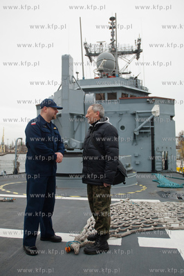 Gdynia. Port Wojenny w Gdyni. Jan Tuszyński z Poznania,...
