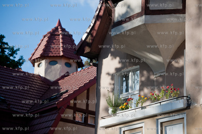 Gdansk. Wrzeszcz. Kamienica na ulicy Stefana Batorego....