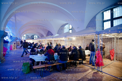 Gdansk. Wielka Zbrojownia. XVIII Wigilia dla ubogich,...