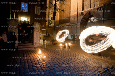 Gdansk. Swieta na Mariackiej, Mariacka na swieta, projekt...