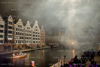 Gdansk. Przywitanie Swietego Mikolaja, parada zaczarowanego...