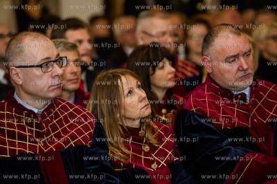 Gdansk. Ratusz Glownego Miasta. Uroczysta Sesja Rady...