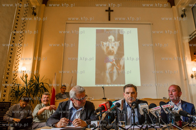 Gdansk. Konferencja prasowa Przewodniczacego Komisji...