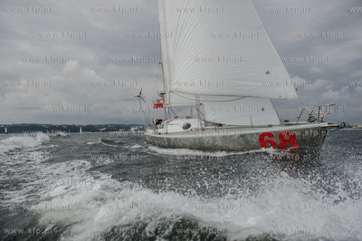 Gdynia. Port Jachtowy. Uroczyste ożegnanie kpt. Joanny...