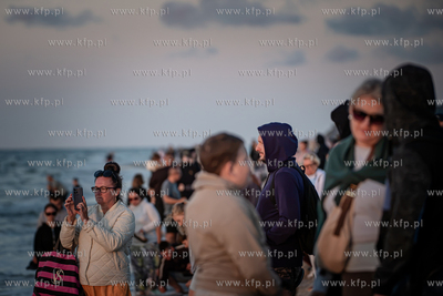 Plaża w Karwi. Zaćmienie słonca, 
12.08.2026
fot....