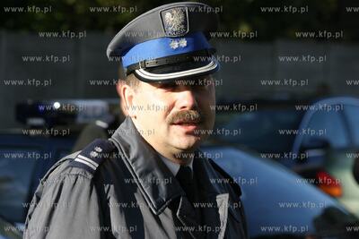 Komendant Policji Krzysztof Gajewski
fot. Rafal Lasota...