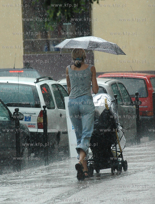 Nad Gdanskiem przeszla gwaltowna ulewa.
03.08.2006
Fot....