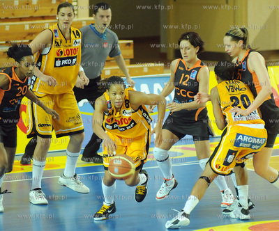 Hala Sportowo Widowiskowa w Gdyni. Mecz Ford  Germaz...