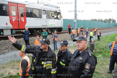 Wypadek w Jurkowicach w woj. pomorskim. Pociag relacji...