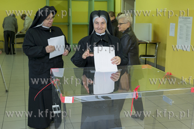 Wobory samorządowe 2018. W Pelplinie zagłosowały...