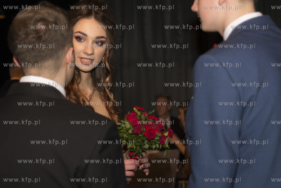 Gdańsk. Studniówka I LO w Starym Maneżu. 12.01.2019...