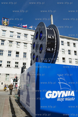 Przy Urzędzie Miejskim w Gdyni stanął festiwalowy...