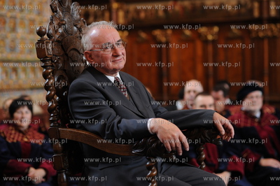 Gdansk, Dwor Artusa. Po raz kolejny wreczono medale...