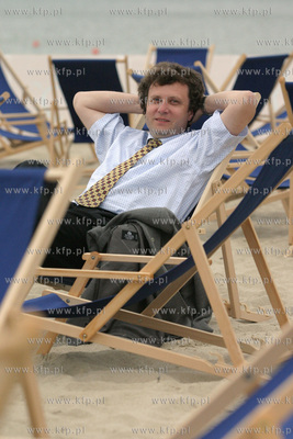 Jacek Karnowski - prezydent kurortu Sopot.
14.07.2004
fot....