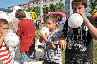 Gdansk, Suchanino. Festyn rodzinny z okazji dnia dziecka...