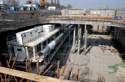 Gdansk. Wisloujscie. Zmontowana, przygotowana do pracy...