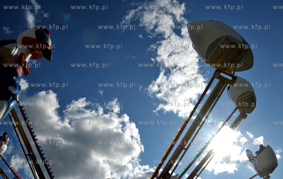 Dozynki w Luzienie na Kaszubach. Atrkacja imprezy bylo...