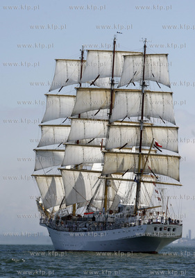 Zatoka Gdanska. Tall Ship Races. Wielka parada. Nz...