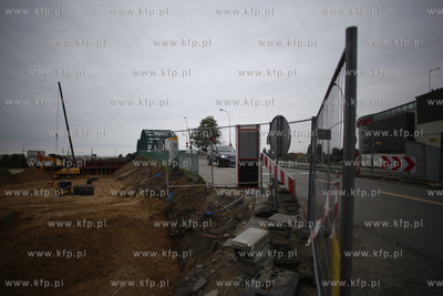 Gdansk. Przebudowa skrzyzowania  ul. Grunwaldzka z...