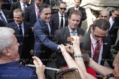 Mitt Romney, kandydat Partii Republikanskiej na prezydenta...