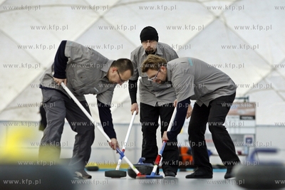 Lodowisko Brama Oliwska. Miedzynarodowy Turniej Curling'owy...