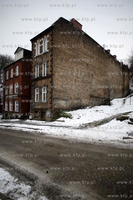 Biskupia Gorka w Gdansku. Kamienice przy ul. Na Stoku.
10.12.2013
fot....