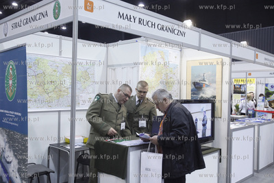 Amber Expo. Gdanskie Targi Turystyczne. Stoisko Strazy...