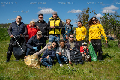 Gdańsk, Śródmieście. Akcja Sprzątanie Świata...