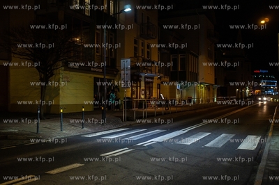 Sopot. Oświetlenie LED na przejściach dla pieszych...