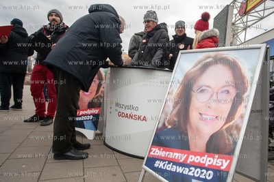 Gdańsk Przymorze, Zielony Rynek. Zbieranie podpisów...