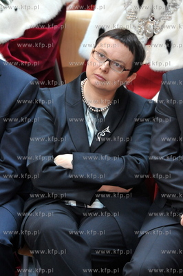 Obchody 40-lecia Uniwersytetu Gdanskiego. n/z Katarzyna...