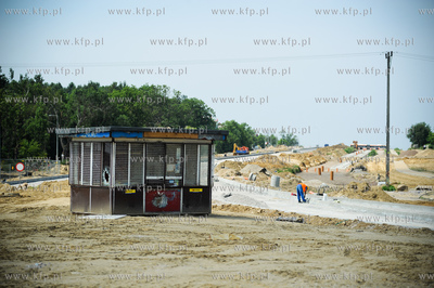 Gdansk. Budowa ulicy Nowej Lodzkiej oraz nowej lini...