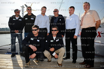 Sopot - molo. Przystan Jachtowa. Kapitan Roman Paszke...