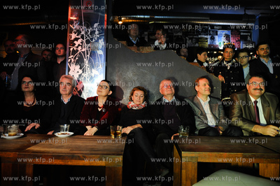 Sopot. Klub Atelier. Regionalny pomorski wieczor wyborczy...