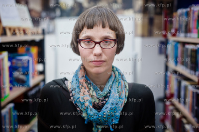 Gdansk. Biblioteka Manhattan w CH Manhattan. Spotkanie...