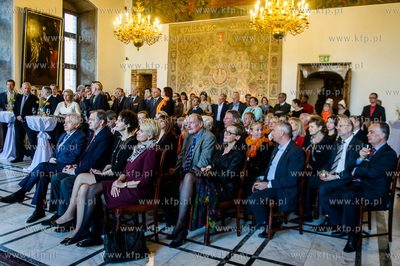 Gdansk. Wielka Sala Wety Ratusza Glownego Miasta. Obchody...