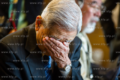 Gdansk. Europejskie Centrum Solidarnosci. Spotkanie...