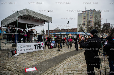 Gdansk. Plac Solidarnosci. Trojmiejska Manifa 2016...